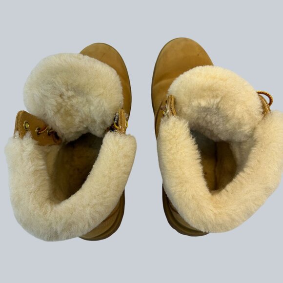 Timberland Womens Shearling-Lined Waterproof Premium 6" Boots Size 9M - Picture 8 of 10